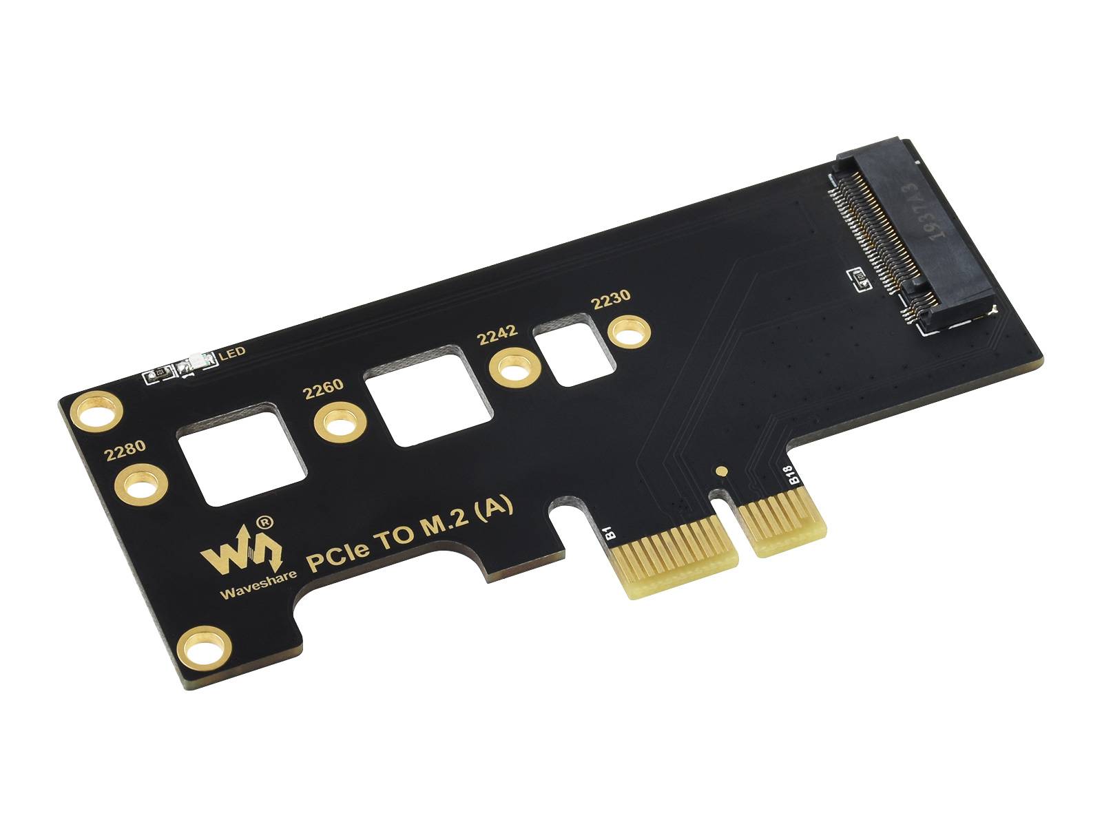 WaveShare PCIe TO M.2 Adapter for Raspberry Pi Compute Module 4 19091