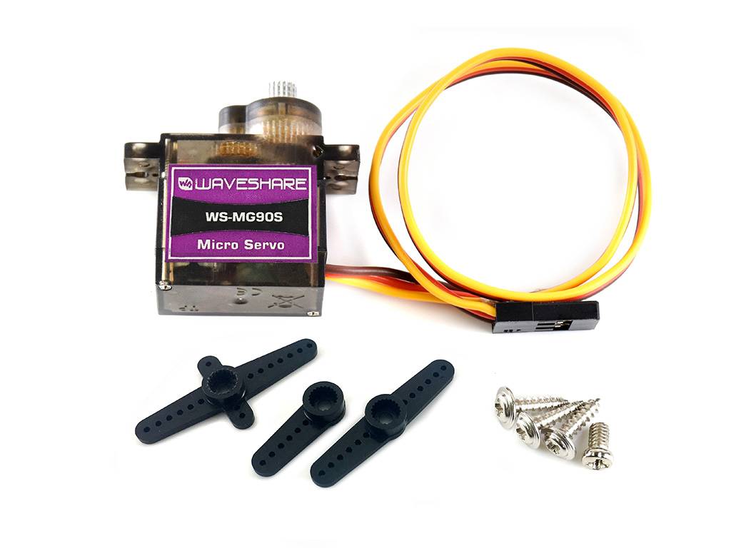 WaveShare MG90S Micro Servo Metal Gear Motor 180Grad 15024