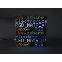 WaveShare RGB Full-Color LED Matrix Panel 64x64 2.5mm Pitch Adjust. Brightness WaveShare RGB Full-Color LED Matrix Panel 64x64 2.5mm Pitch Adjust. Brightness