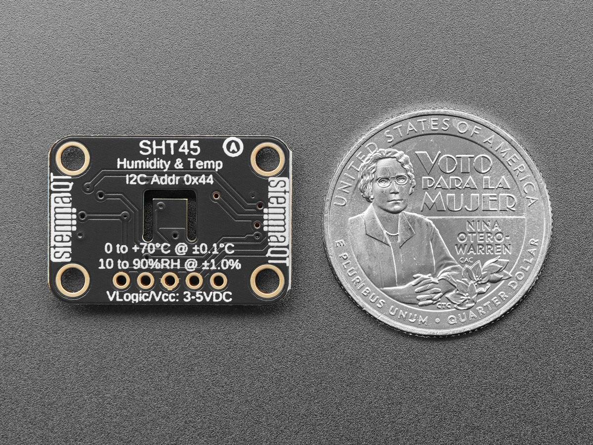 Adafruit Sensirion SHT45 Precision Temperature Humidity Sensor STEMMA QT Qwiic