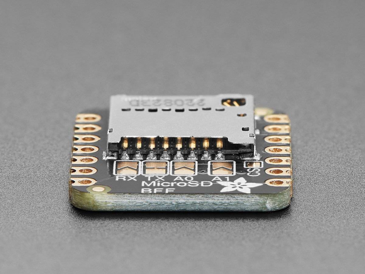 Adafruit microSD Card BFF Add-On for QT Py and Xiao SPI Interface