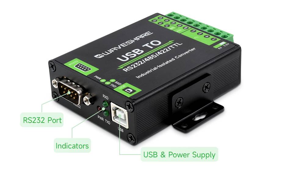 WaveShare FT232RNL USB TO RS232/485/422/TTL Interface Converter