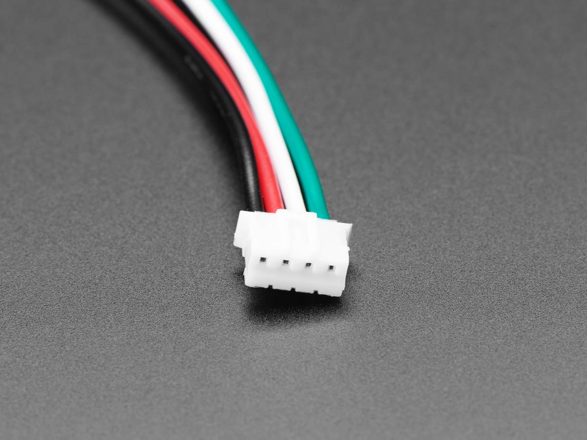 Adafruit JST PH 2mm 4-Pin to Female Socket Cable - I2C STEMMA Cable