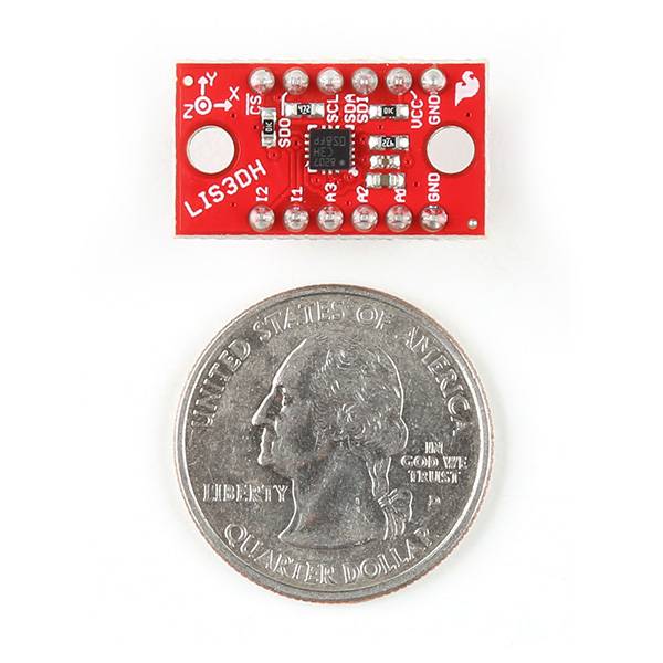 SparkFun Triple Axis Accelerometer LIS3DH Breakout with Headers