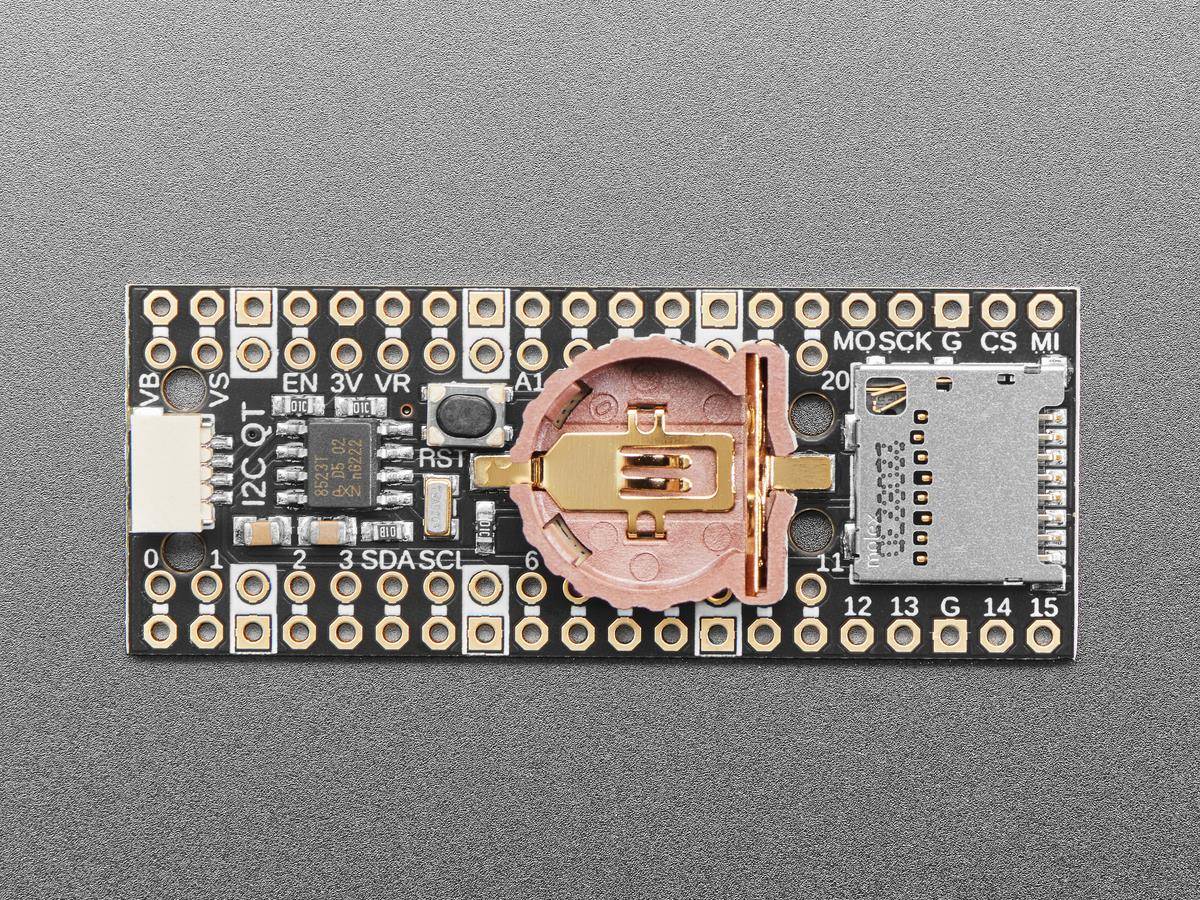 Adafruit PiCowbell Adalogger for Raspberry Pi Pico - MicroSD RTC STEMMA QT