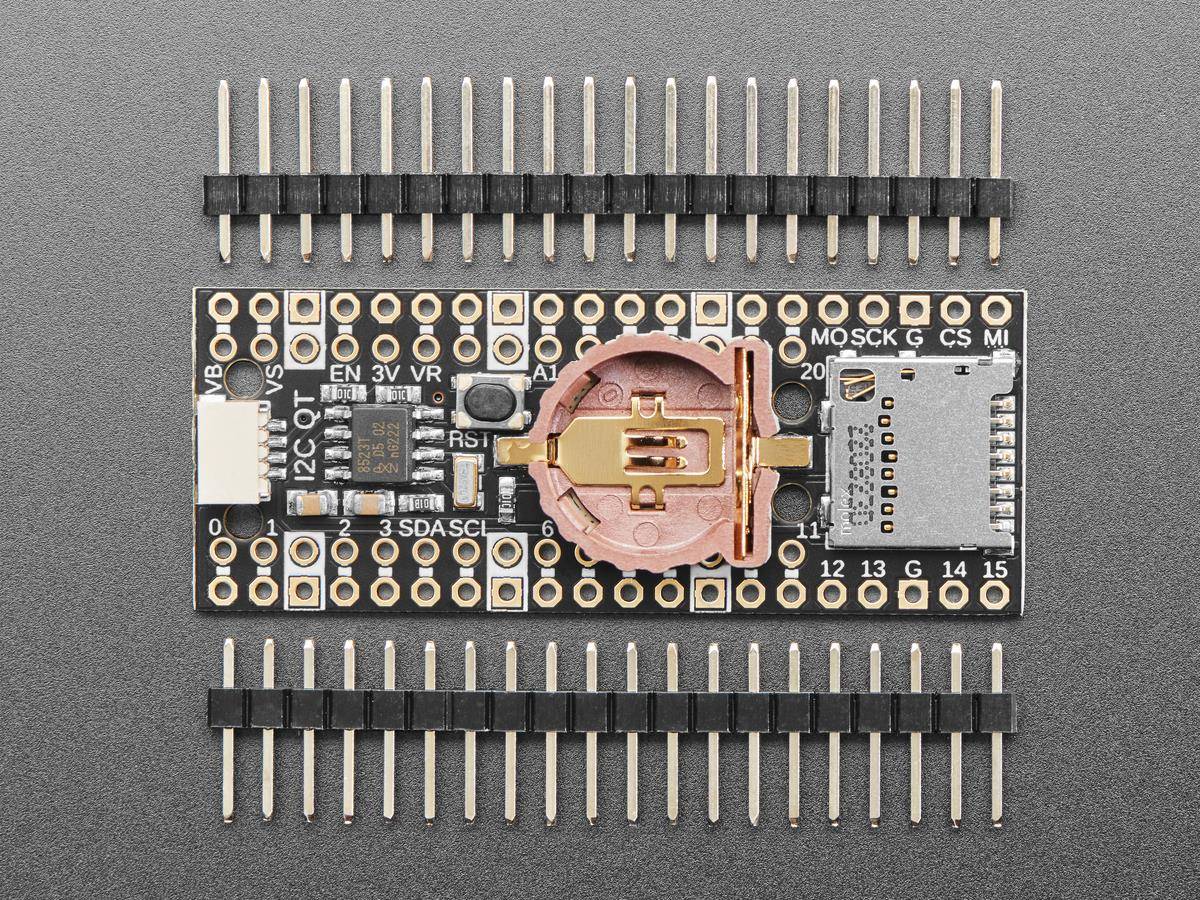 Adafruit PiCowbell Adalogger for Raspberry Pi Pico - MicroSD RTC STEMMA QT
