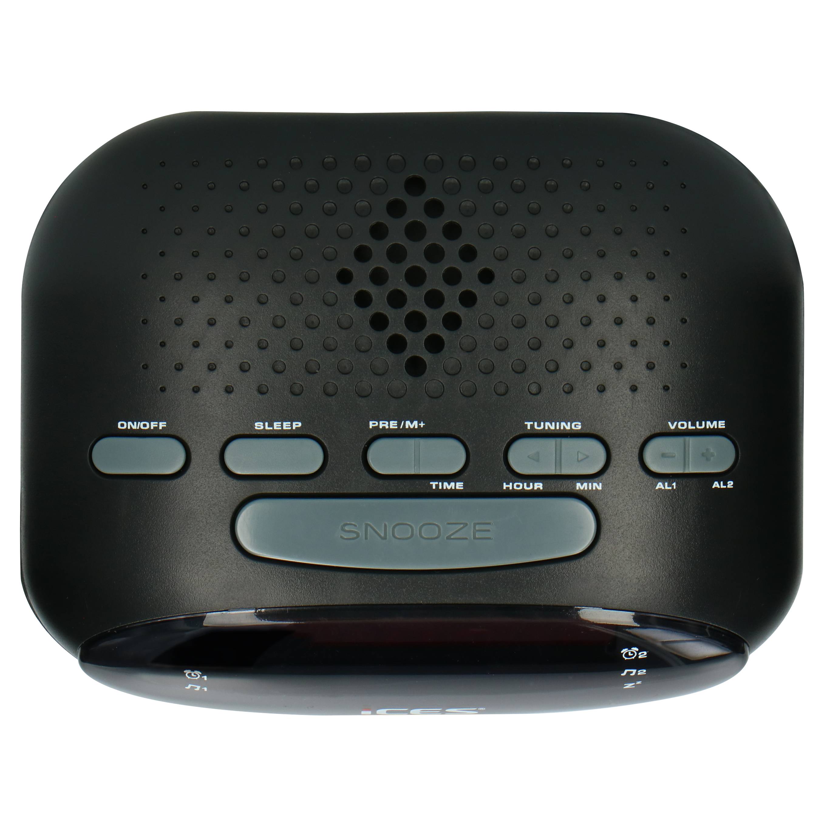 Perfekt für Ihren Morgen: Das ICES ICR-210 Black FM-Uhrenradio Beginnen Sie jeden Tag genau richtig mit dem ICES ICR-210 Black, einem schlanken un