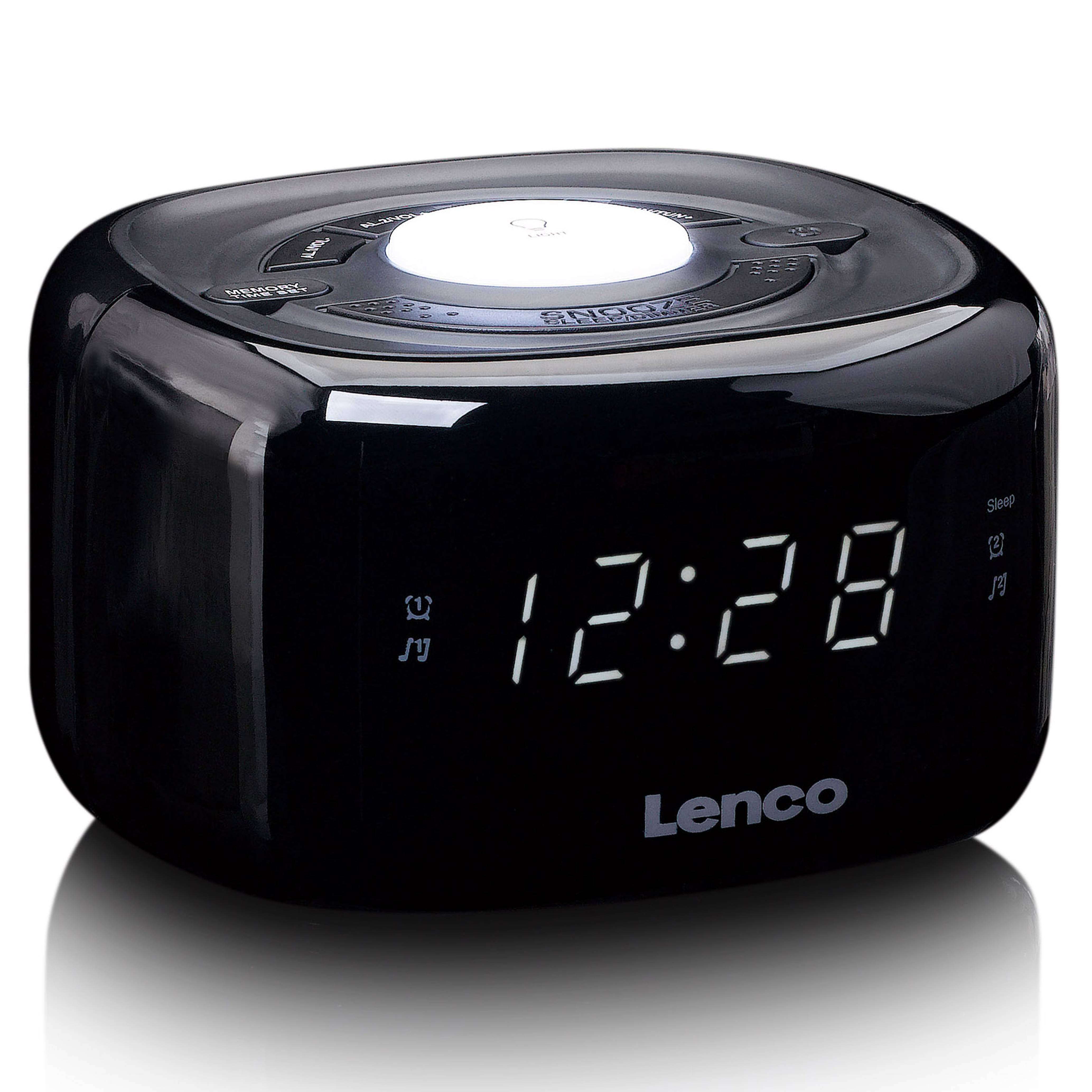 Optimal aufwachen mit dem Lenco CR-12 Radiowecker – Ihr Partner für jeden Morgen!Der Lenco CR-12 Radiowecker kombiniert modernes Design mit erstkla