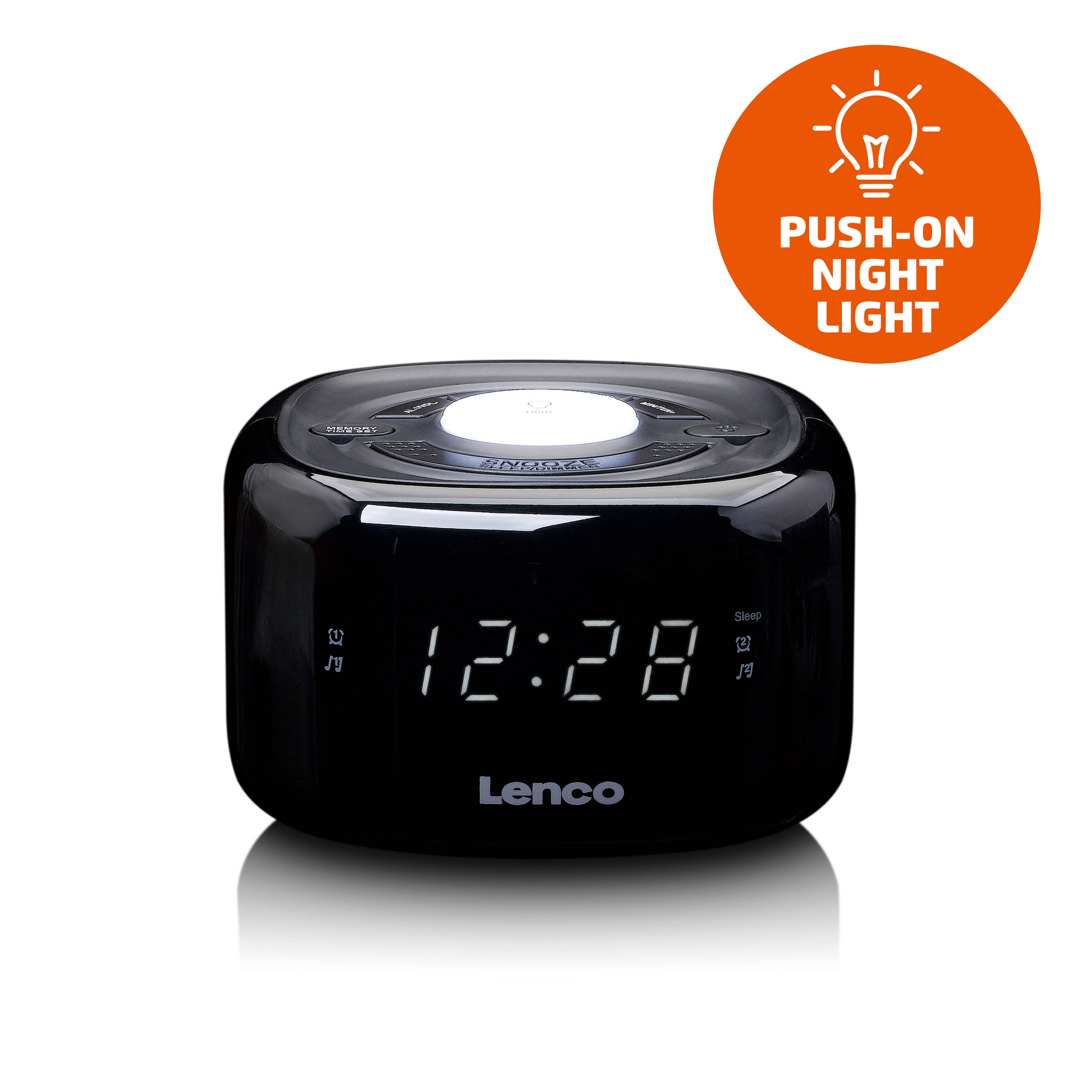 Optimal aufwachen mit dem Lenco CR-12 Radiowecker – Ihr Partner für jeden Morgen!Der Lenco CR-12 Radiowecker kombiniert modernes Design mit erstkla