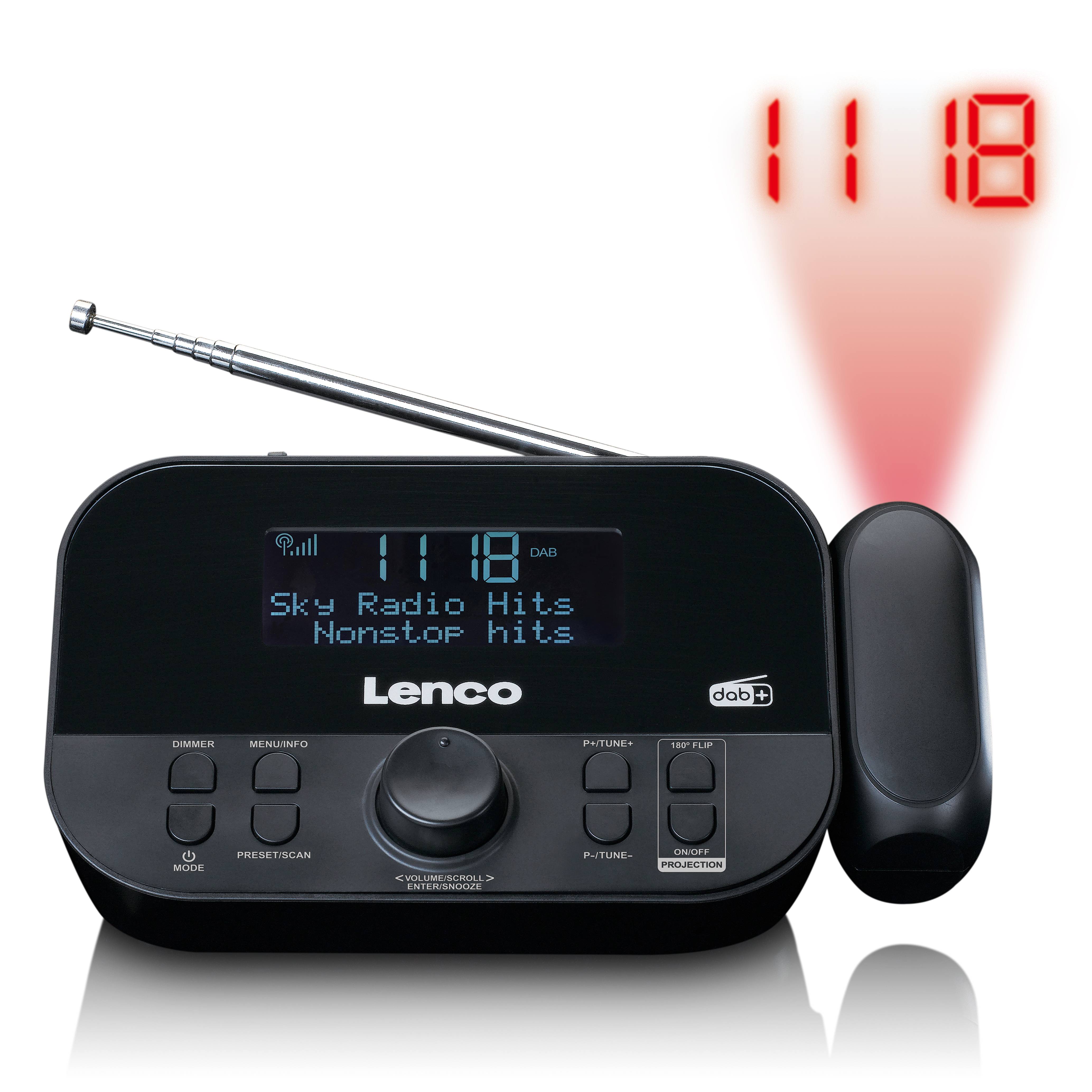 Lenco CR-615BK - Beginnen Sie jeden Tag perfekt mit Ihrem LieblingsradiosenderBeginnen Sie Ihren Tag mit dem Lenco CR-615BK Radiowecker, der nicht