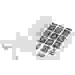 Fysic FX575 - Schnurgebundenes Telefon mit großen Tasten, Weiß/Grau