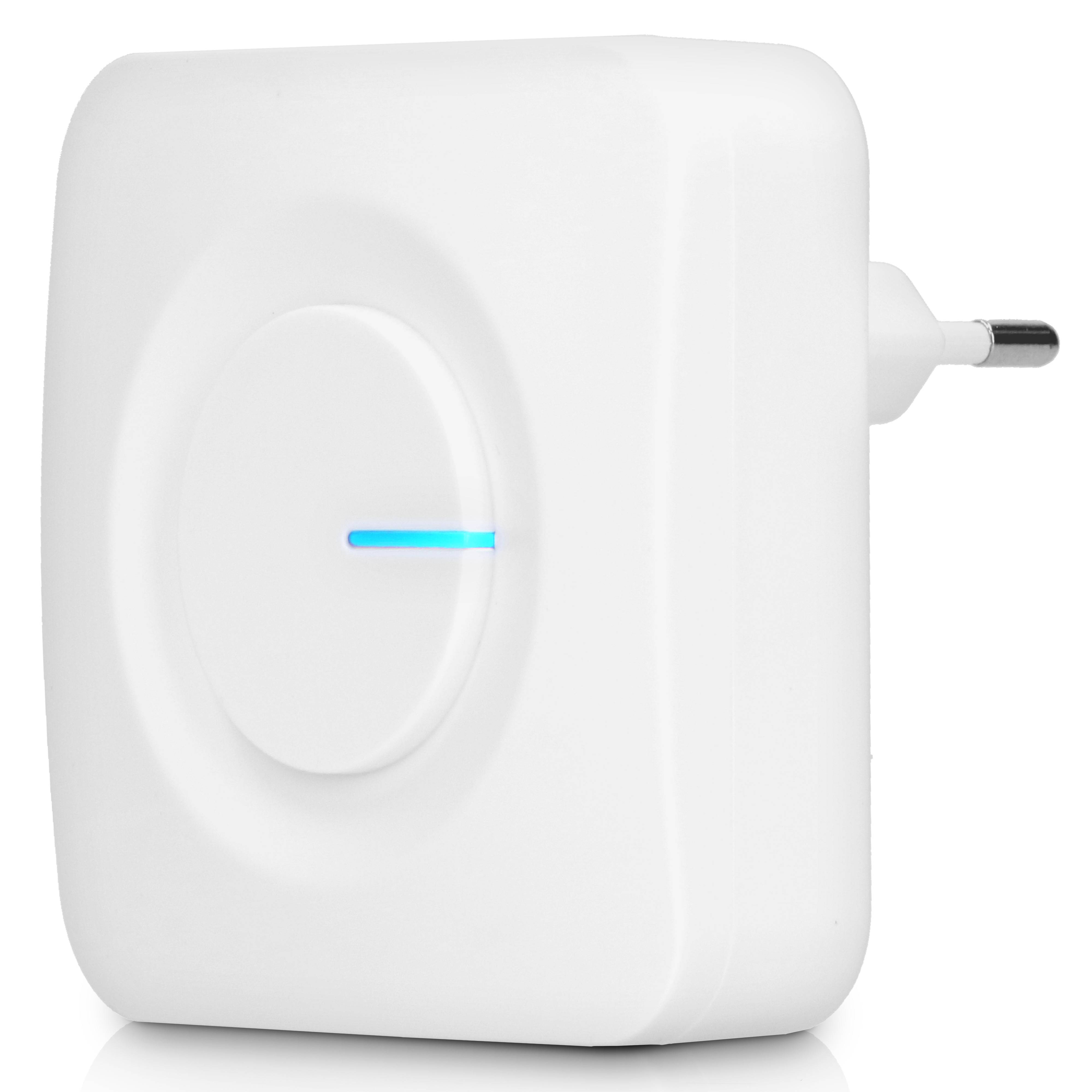 Ihre umweltfreundliche Lösung für Zuhause: die Alecto ADB30WTEntdecken Sie die innovative Alecto ADB30WT, eine drahtlose kinetische Türklingel, die