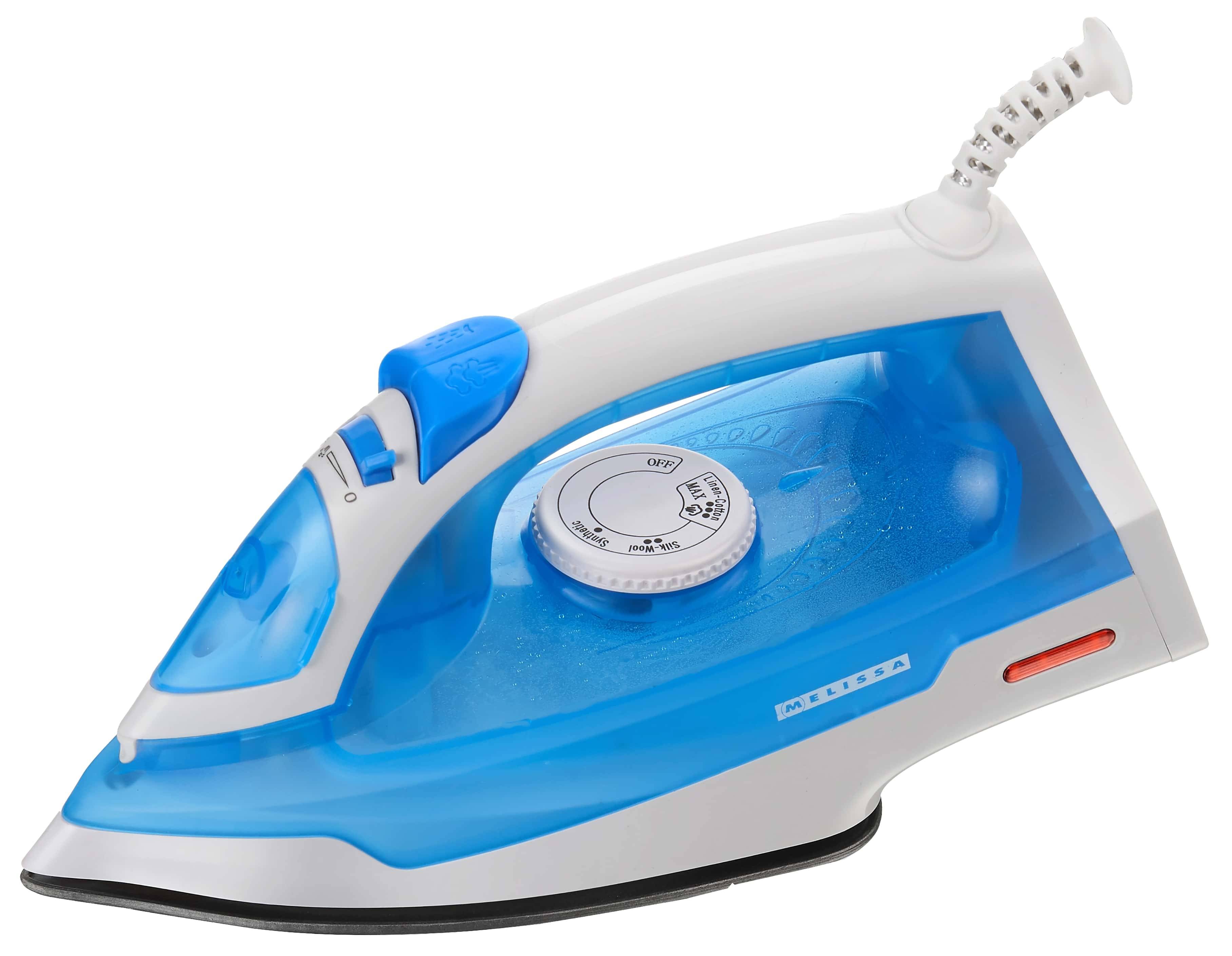 MELISSA Dampfbügeleisen 16390054, 2000 W, weiß/blau