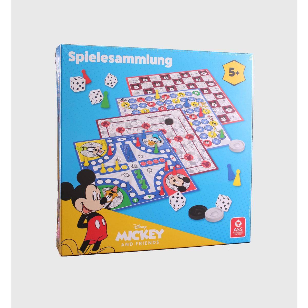 10031867-0001 - Disney Mickey & Friends - Spielesammlung, für 2-4 Spieler, ab 5 Jahren