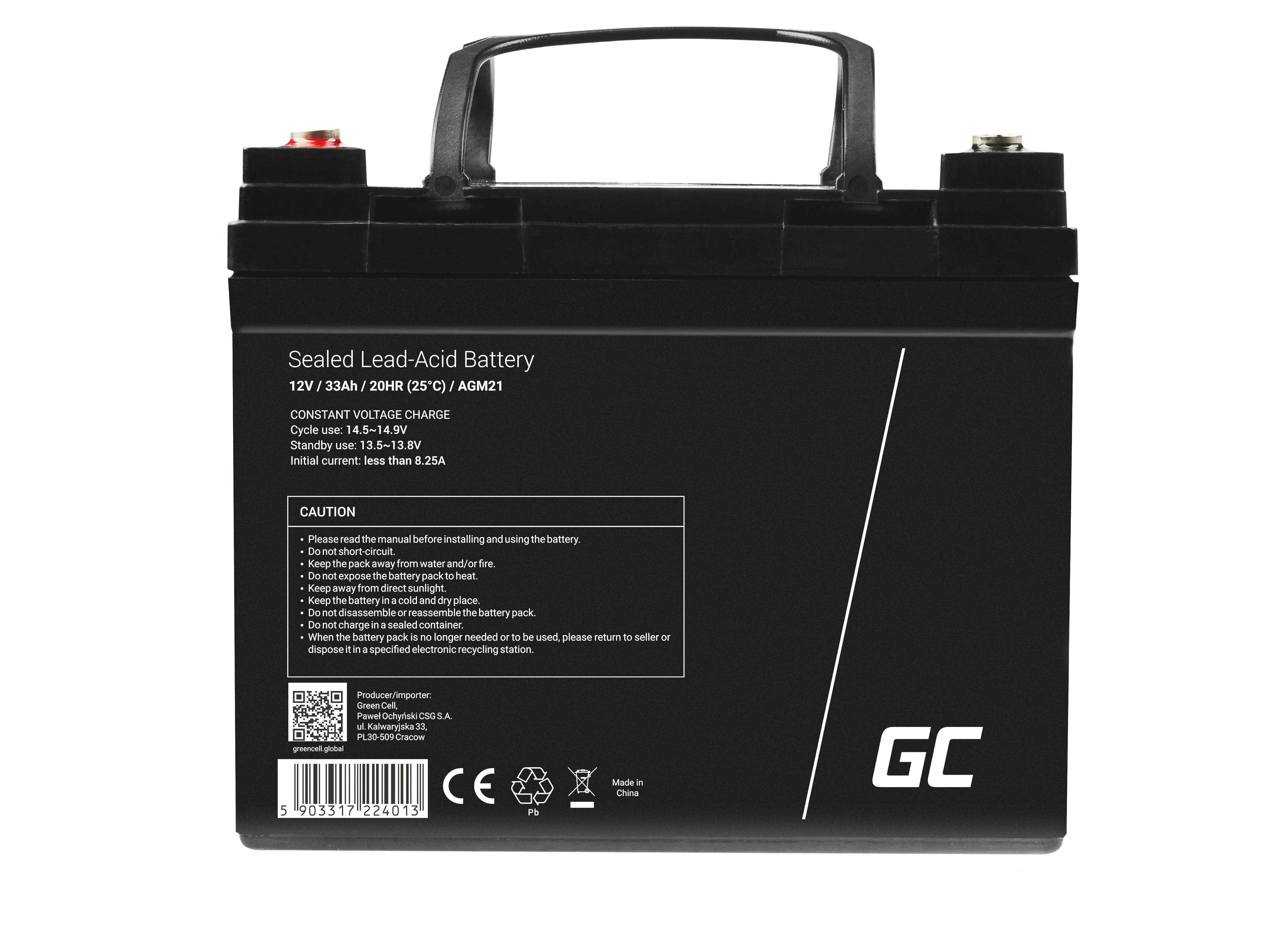 Green Cell - USV-Akku - 1 x Batterie - Sealed Lead Acid (SLA)