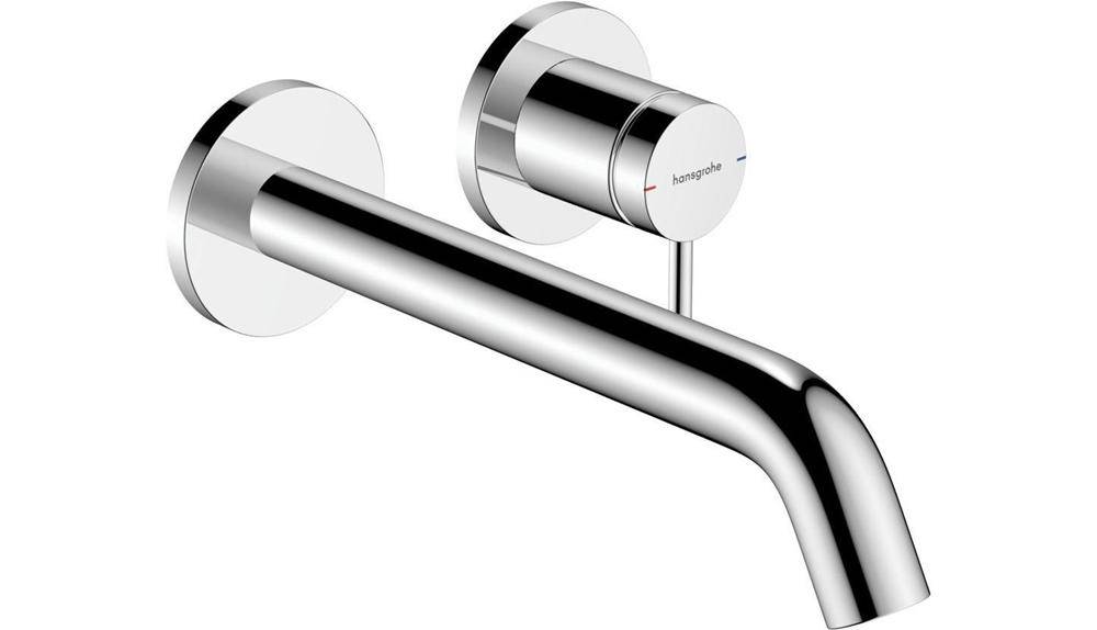 hansgrohe Einhebel-Waschtischmischer Tecturis S UP für Wandmontage