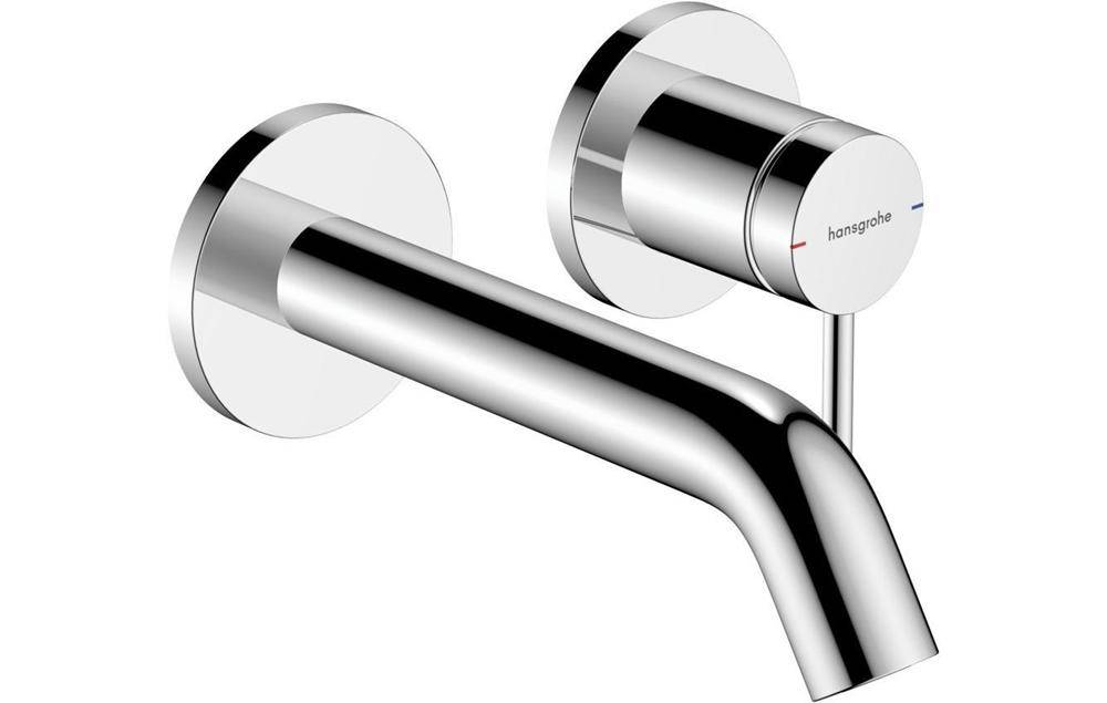 hansgrohe HG Einhebel-Waschtischmischer Tecturis S UP für Wandmontage