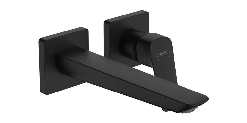 hansgrohe HG Fertigmontageset LOGIS f UP 2-Loch-Waschtischmischer Al