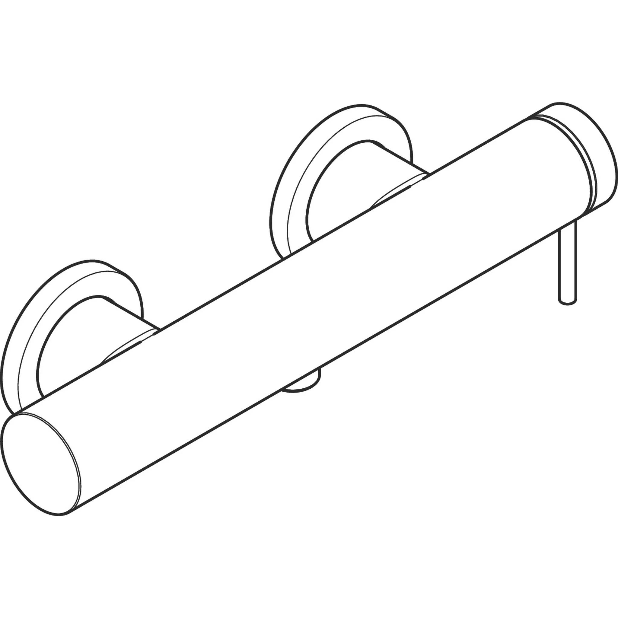 hansgrohe Tecturis S Brausemischer Aufputz chrom, 1 Stk.