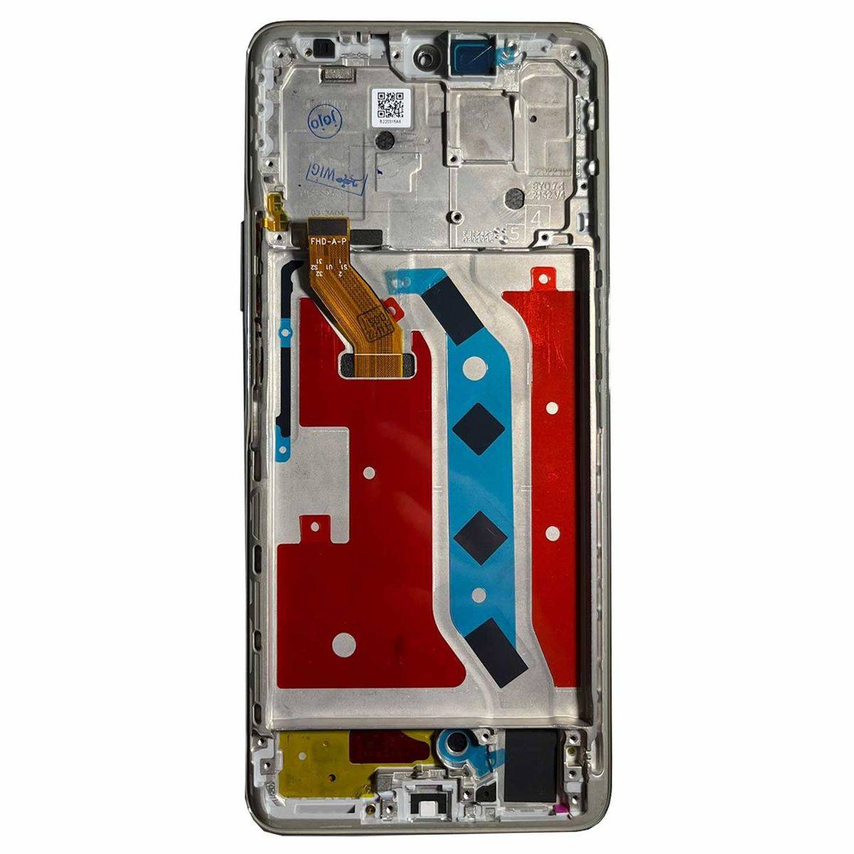 Für Honor Magic 4 Lite 5G Display Full LCD mit Rahmen Einheit Touch Ersatzteil Reparatur Silber