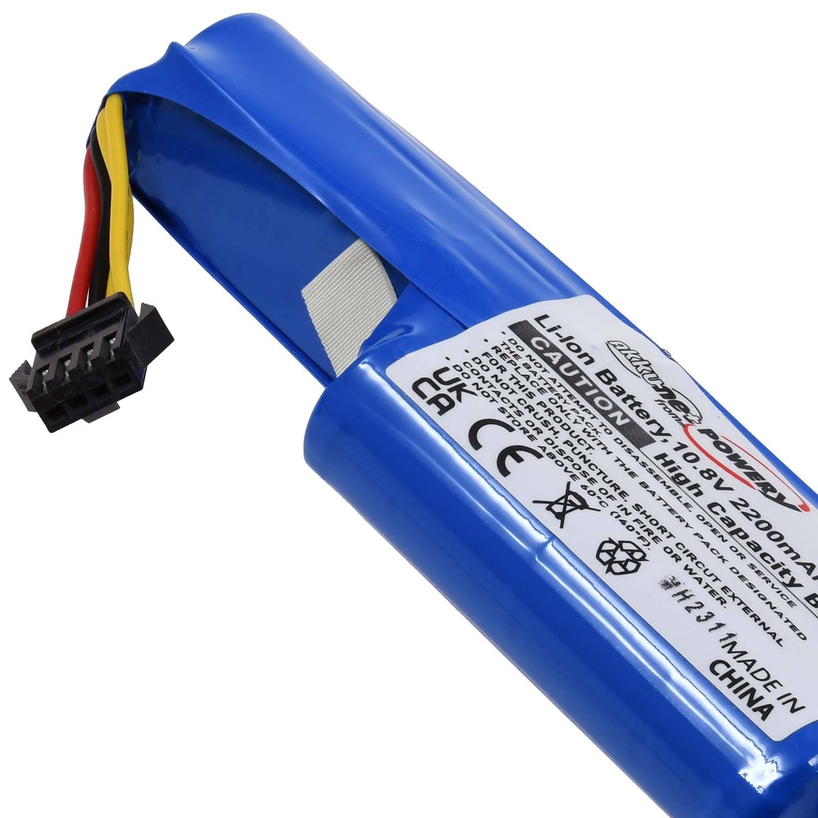 Powery Akku kompatibel mit Vileda Typ 31CR19/66, 10,8V, Li-Ion