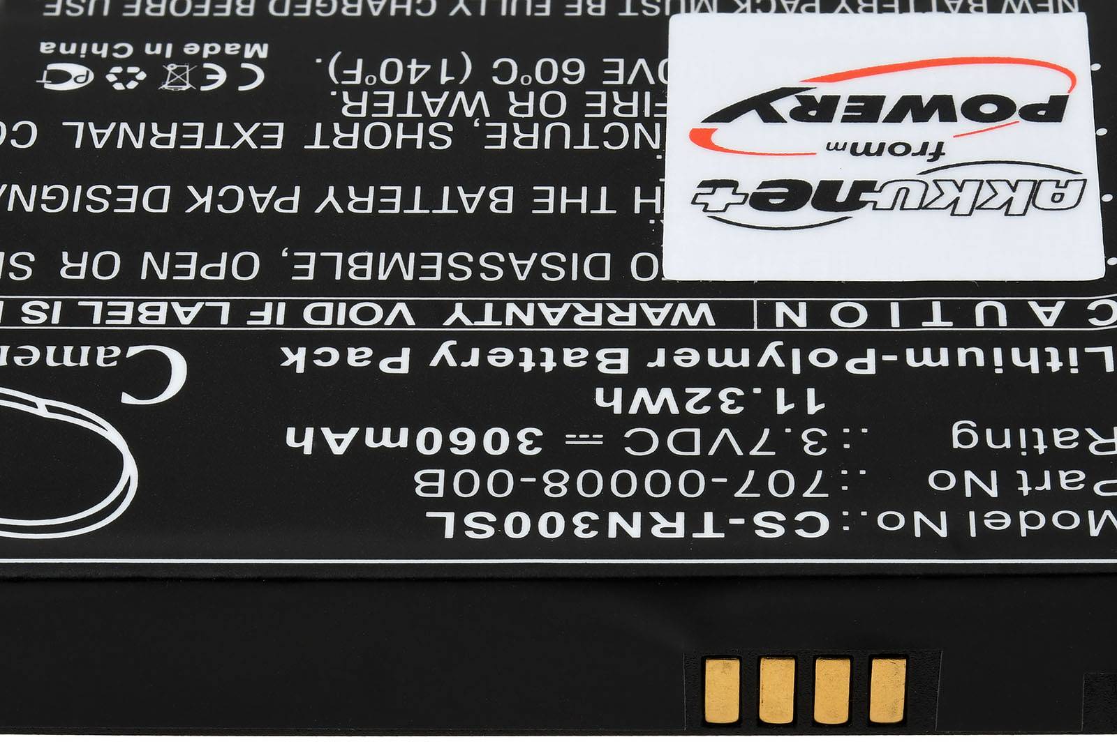 Powery Akku für GPS-Messgerät Trimble Juno 3A, 3B, 3C, 3,7V, Li-Polymer