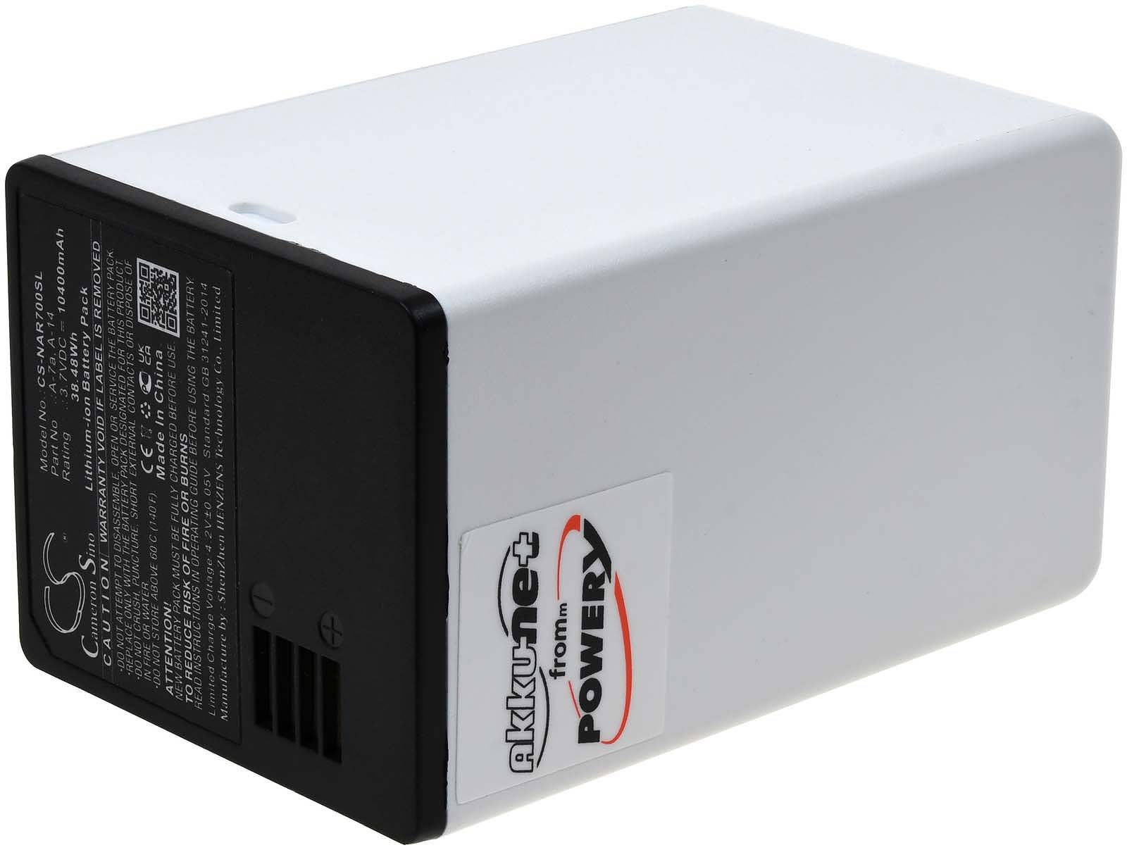 Powery Akku für Heim-Sicherheitskamera Arlo Pro 3, Pro 4, 3,7V, Li-Ion