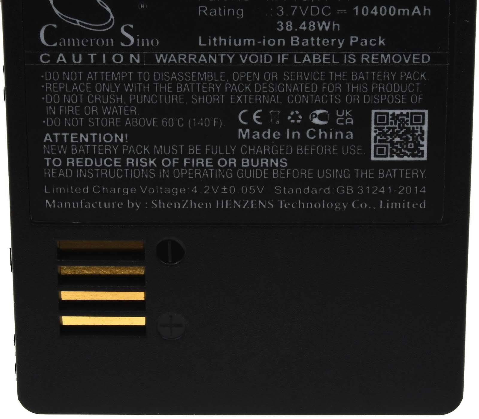 Powery Akku für Heim-Sicherheitskamera Arlo Pro 3, Pro 4, 3,7V, Li-Ion