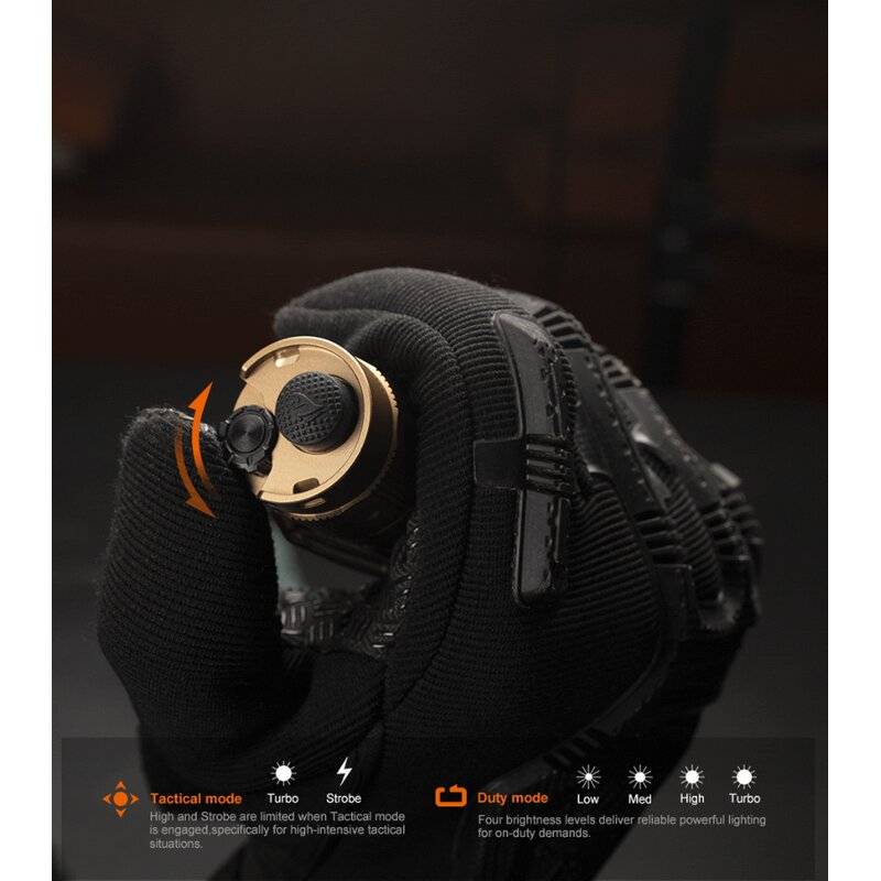 Fenix TK20R UE SFT70 LED-Taschenlampe, in vier Farben verfügbar, max. 2.800 Lumen, mit FlexiSensa-Schalter, inklusive AR