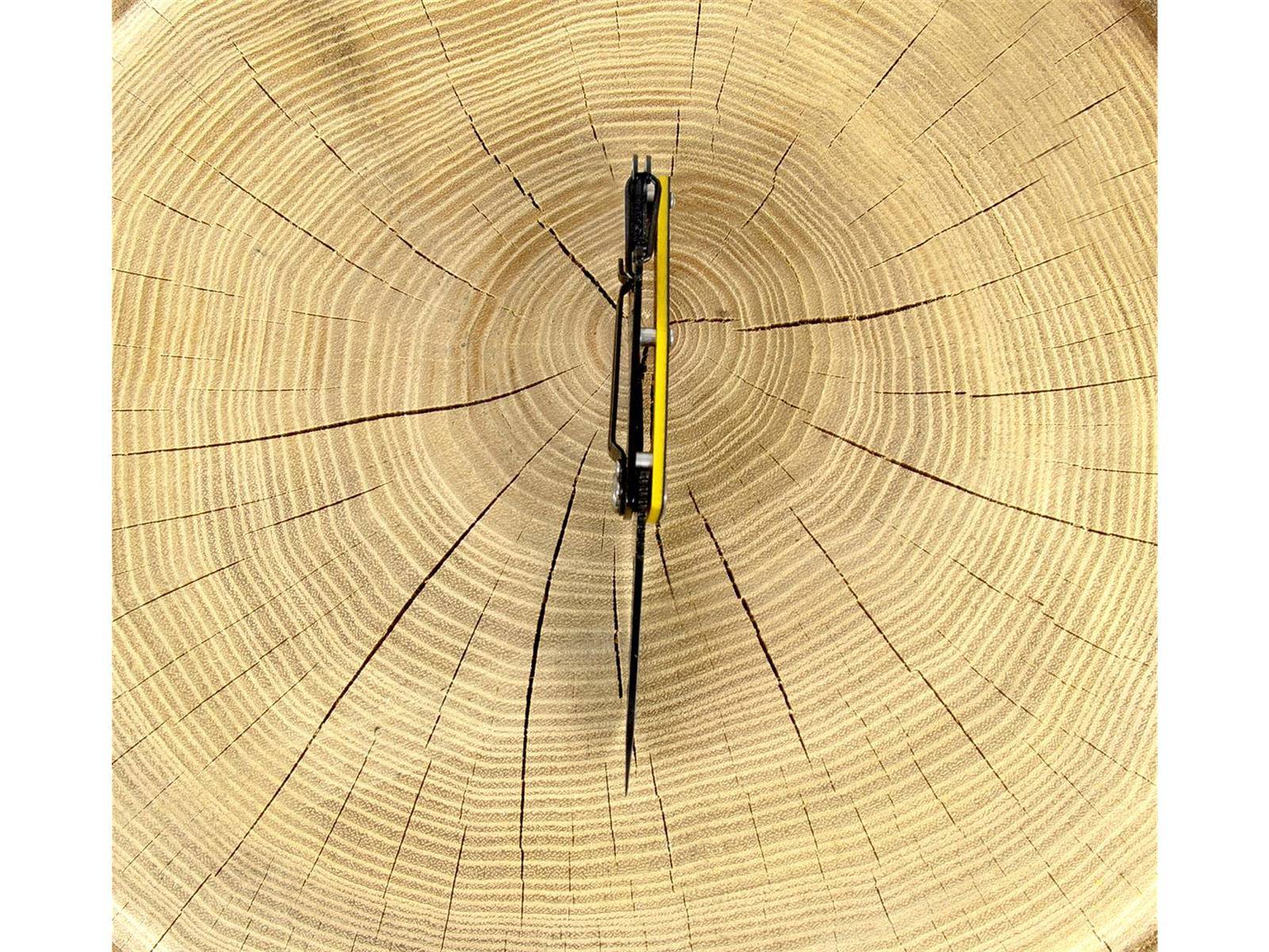 Taschenmesser, Klappmesser mit 5,4cm Drop-Point-Klinge und Gürtelclip