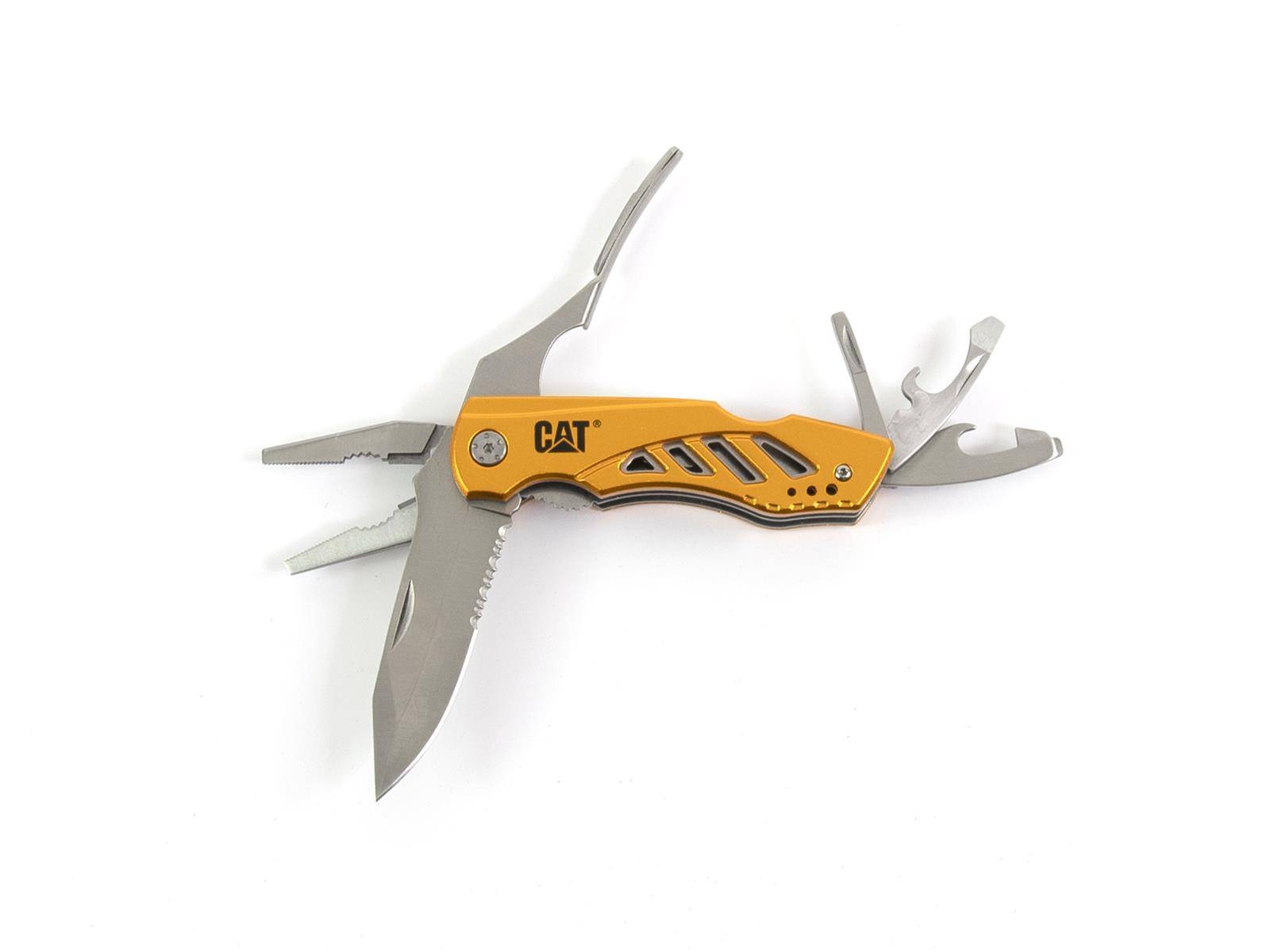 CAT Multitool BOX 2er Set mit 11 in 1 Multitool mit Gürteltasche und Universalwerkzeug