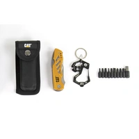 CAT Multitool BOX 2er Set mit 11 in 1 Multitool mit Gürteltasche und Universalwerkzeug CAT Multitool BOX 2er Set mit 11 in 1 Multitool mit Gürteltasche und Universalwerkzeug