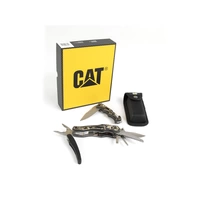 CAT Multitool BOX 2er Set mit 10 in 1 Multitool, Gürteltasche, Taschenesser mit Sicherheitshammer CAT Multitool BOX 2er Set mit 10 in 1 Multitool, Gürteltasche, Taschenesser mit Sicherheitshammer