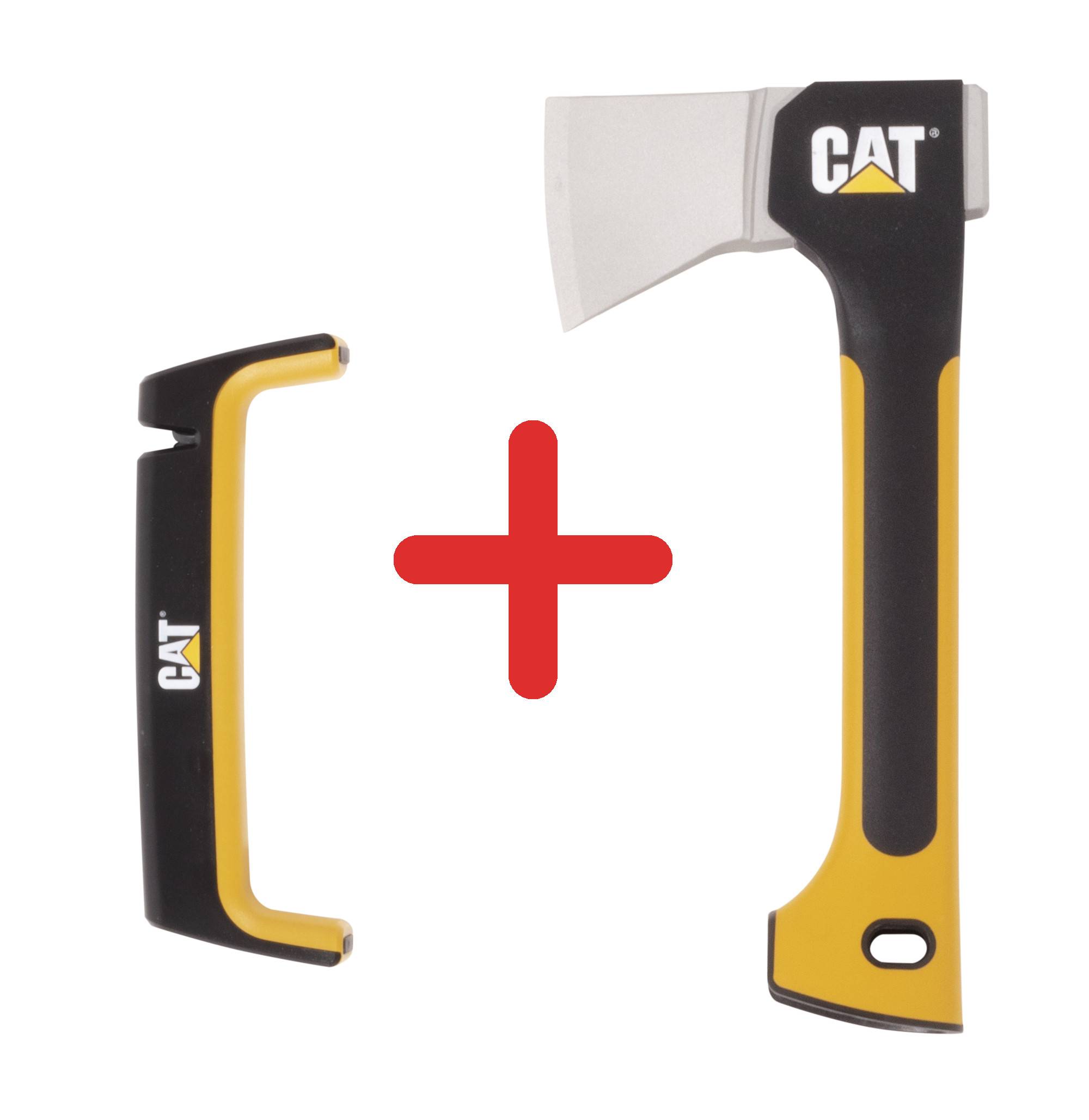 CAT Set Axt U600 Ergo inkl. Axt-Klingen-Schärfer, J-Serie