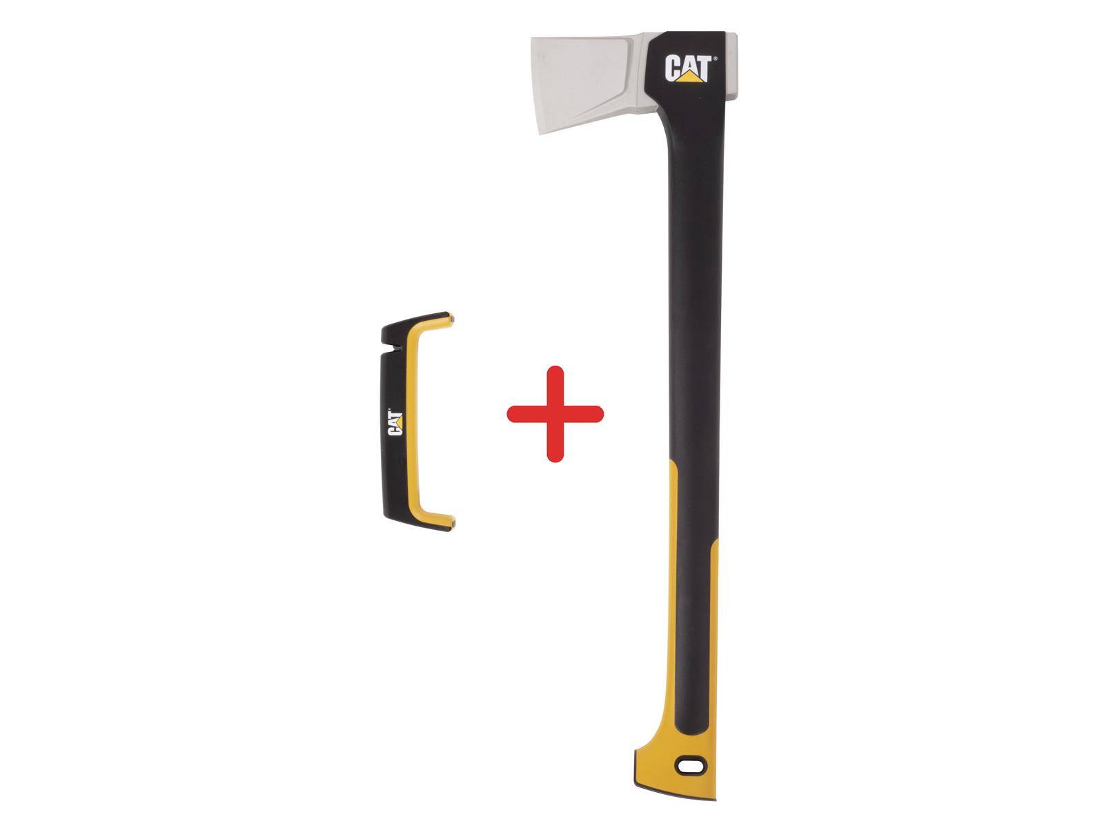 CAT Set Spaltaxt C1600 Ergo inkl. Axt-Klingen-Schärfer, J-Serie