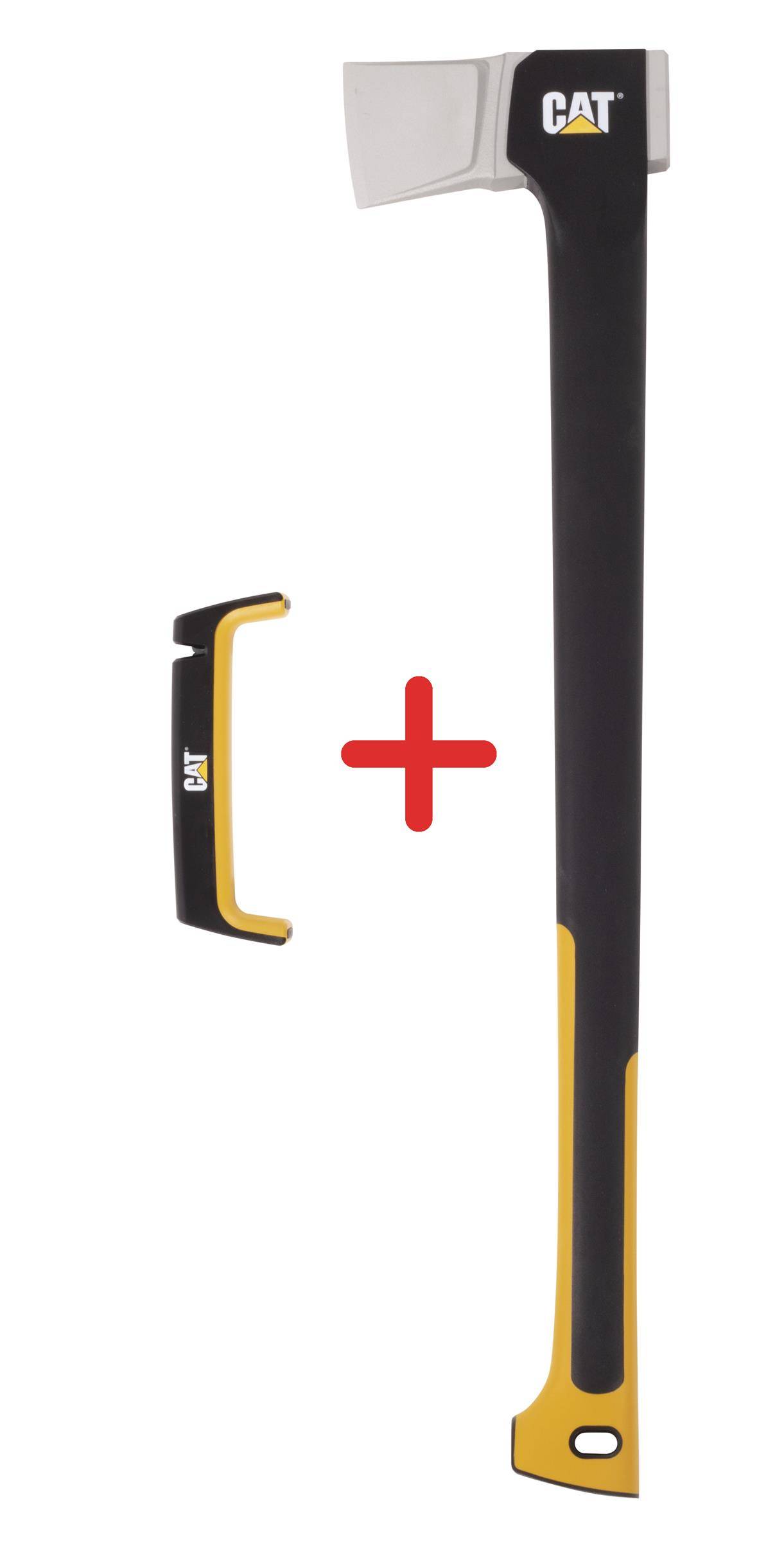 CAT Set Spaltaxt C2000 Ergo inkl. Axt-Klingen-Schärfer, J-Serie