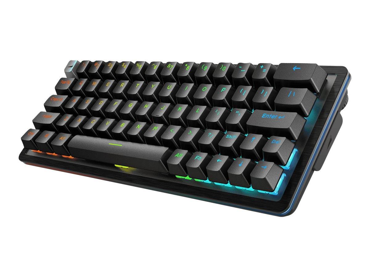 Mountain Everest 60 RGB - Tastatur - Hintergrundbeleuchtung - USB-C - QWERTY - U