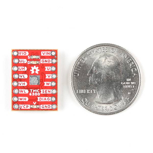 SparkFun Brushless Motor Driver (TMC6300) for 3-Phase BLDC or PMSM Motor