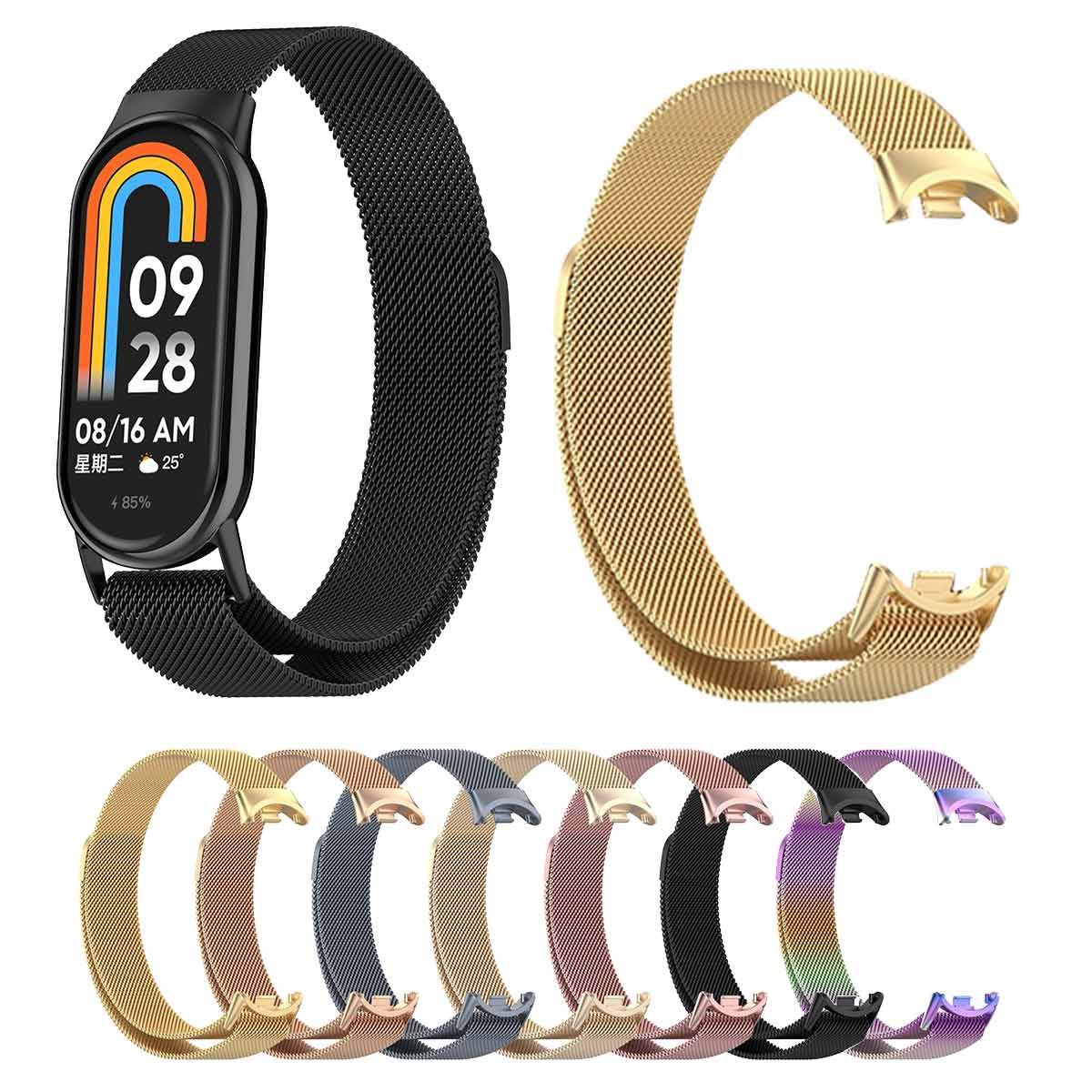 Milanese Uhrenarmband mit Magnetverschluss Xiaomi Mi Band 8