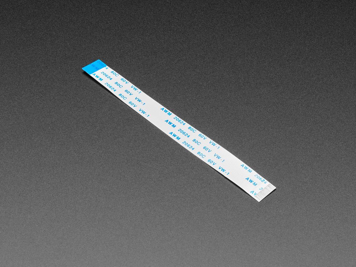 Adafruit EYESPI Cable - 18Pin 100mm long Flex PCB (FPC) A-B type