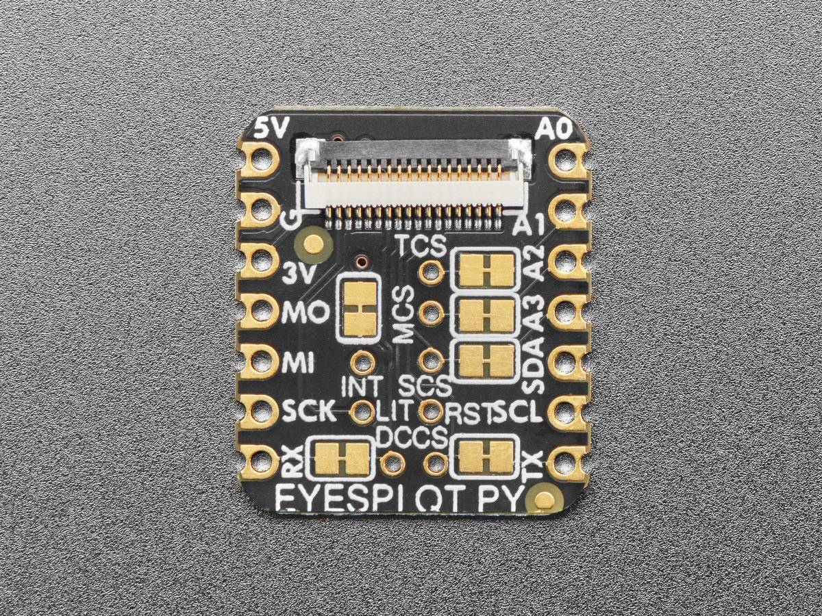 Adafruit EYESPI BFF for QT Py or Xiao 18 Pin FPC Connector