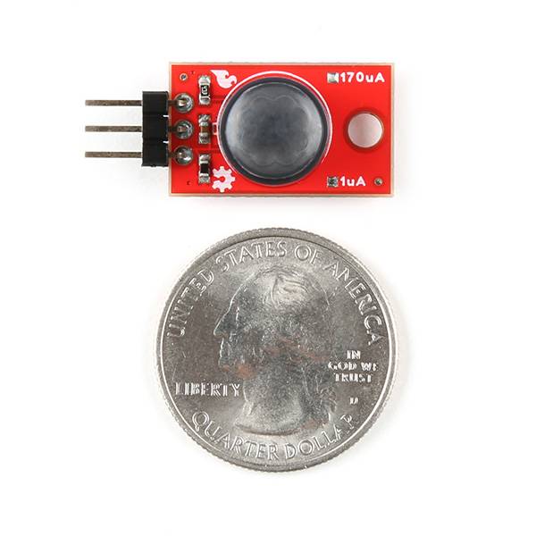 SparkFun PIR Breakout Passive Infrared Sensor with Headers 170uA Standby