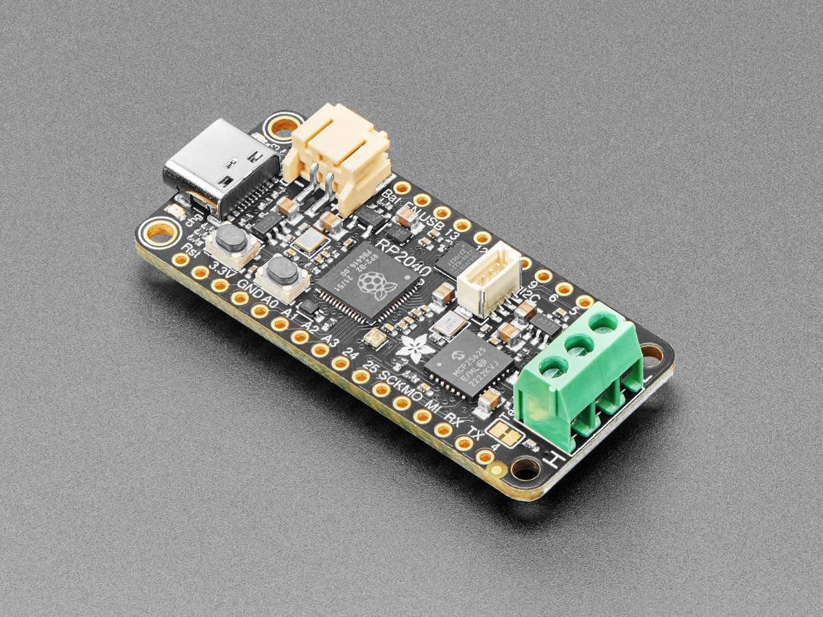 Adafruit RP2040 CAN Bus Feather with MCP2515 CAN Controller STEMMA QT