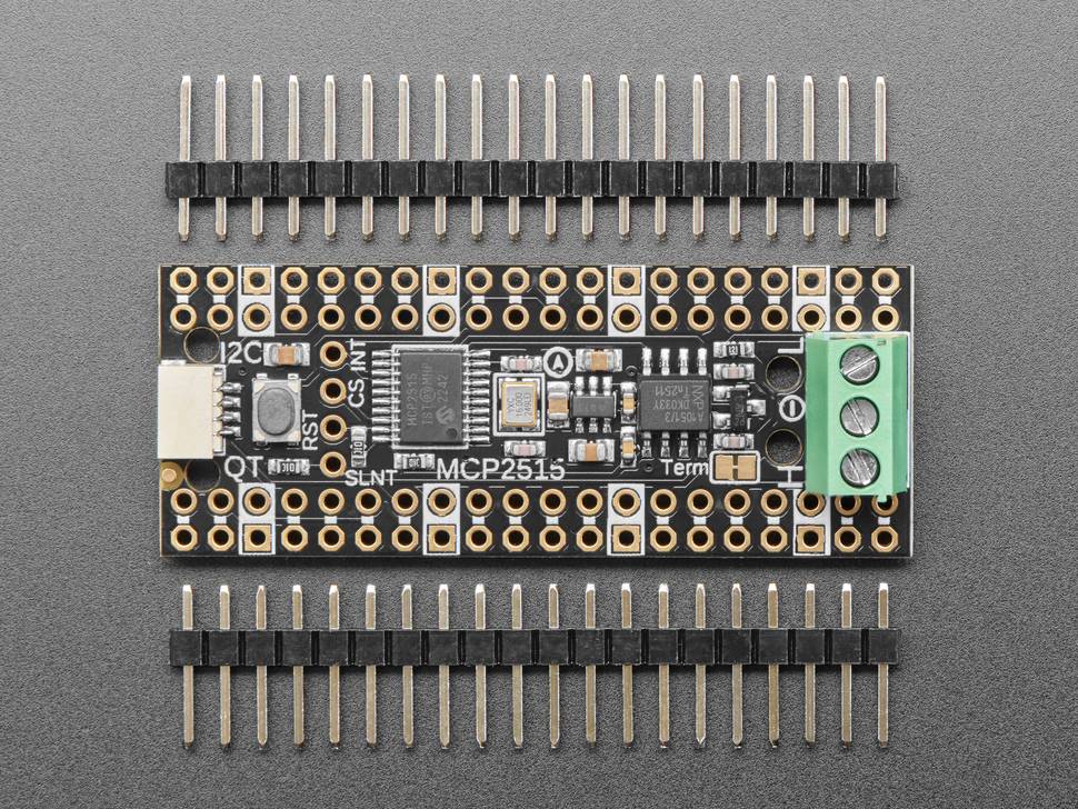 Adafruit PiCowbell CAN Bus for Pico - MCP2515 CAN Controller