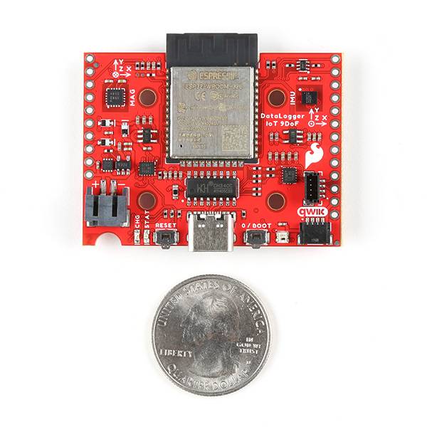 SparkFun DataLogger IoT 9DoF to Log IMU GPS Pressure Humidity and Distance Sensors