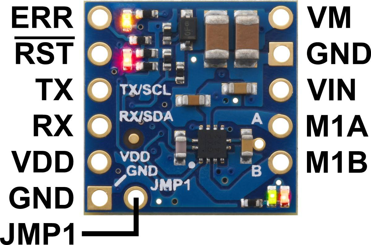 Pololu Motoron M1U550 Single Serial Motor Controller 5077