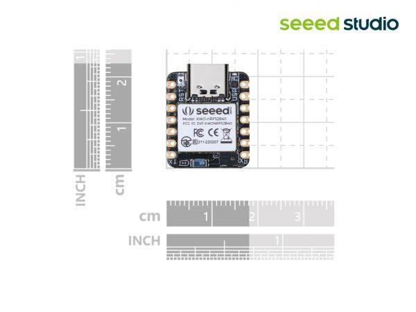 Seeed Studio XIAO nRF52840 Sense IMU Microphone Bluetooth5 TinyML TensorFlow