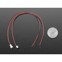 Adafruit 1.25mm Pitch 2Pin Cable Matching Pair 40cm Molex PicoBlade Compatible Adafruit 1.25mm Pitch 2Pin Cable Matching Pair 40cm Molex PicoBlade Compatible