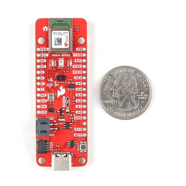 SparkFun Thing Plus Board with NINA-B306, 6DoF IMU, BME280 Atmospheric Sensor