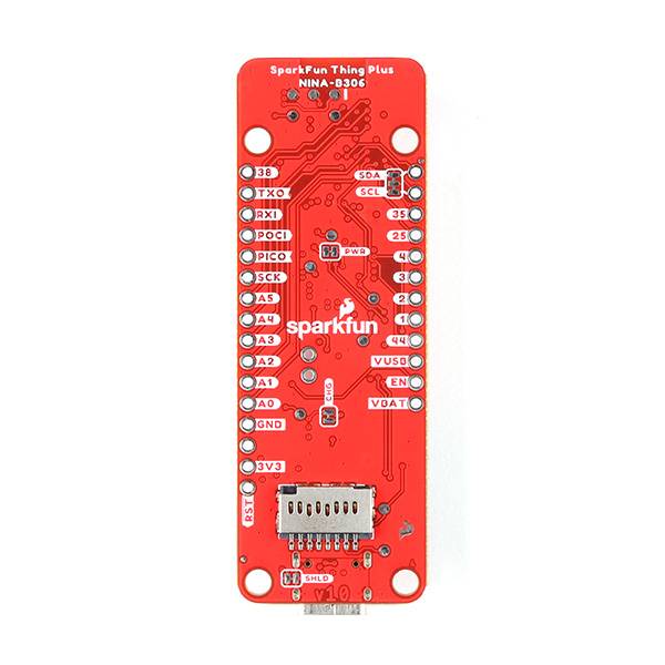 SparkFun Thing Plus Board with NINA-B306, 6DoF IMU, BME280 Atmospheric Sensor